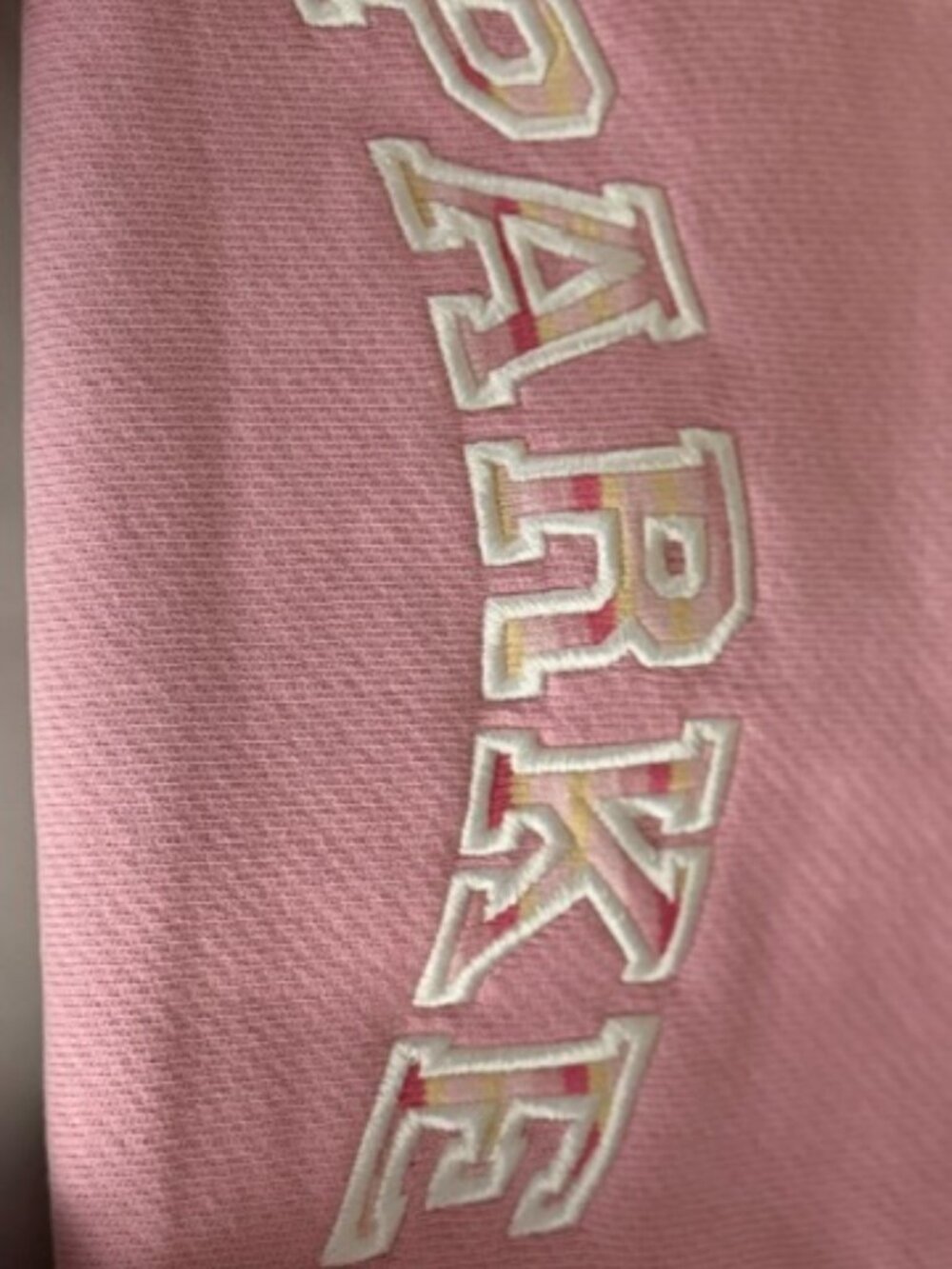 NWT Parke Sweetpea Kids Baby Varsity Mockneck 6-12M Heritage It's a Girl - Picture 8 of 10